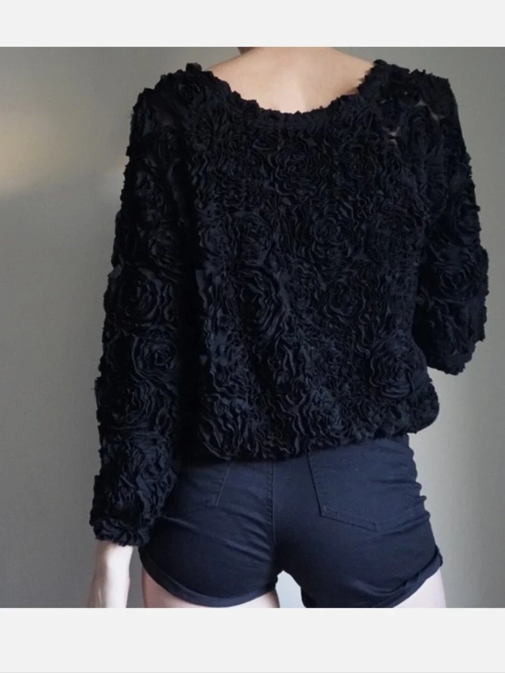 American Apparel black long